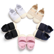 Spring Autumn Canvas Toddler Baby Shoes Girls Boys First Walkers Bebe Baby SneakersLace Newborn Baby Moccasins Crib Shoes 2024 - buy cheap