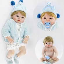 Полноразмерная силиконовая Реалистичная кукла-младенец для мальчиков и девочек, кукла-реборн для купания, игрушки для девочек, кукла-младе... 2024 - купить недорого