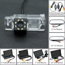 8LED Car Rear View Camera 4.3" 5" Mirror LCD Parking Monitor Reverse Wireless For Mercedes Benz Vito Viano Sprinter B Class W639 2024 - buy cheap