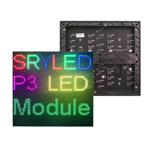 192x192 мм HD P3 внутренняя Светодиодная панель 64x64 матричный светодиодный дисплей модуль 2024 - купить недорого