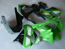Kit de carenado de inyección para moto, juego de carenado de inyección para KAWASAKI Ninja ZX9R 00 01 ZX 9R 2000 2001 zx 9r ABS verde blanco negro + regalos KJ21 2024 - compra barato