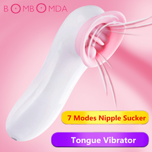 7 Mode Clit Sucker Stimulation Tongue Vibrators Oral Sex Women Nipple Sucker Vibrating Pussy Masturbator Sex Machine Sex Toys 2024 - buy cheap