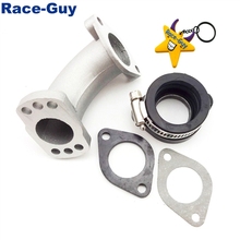 Carburetor Intake Manifold Adapter Boot Pipe + Flange + Gasket For 150cc 160cc 200cc 250cc Engine Pit Dirt Motor Bike CRF KLX 2024 - buy cheap