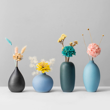 Ceramic vase decoration modern minimalist creative living room home soft decoration insert vase decoration Zen flower vase 2024 - buy cheap