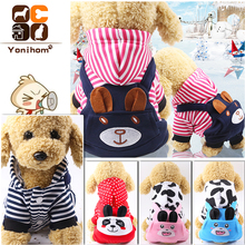 Dog Clothes for Small Dogs Hoodie Cartoon Strap Puppy Clothe Dog Clothes for Small Pets Winter Puppy Chihuahua Hoodie Dog Outfit 2024 - buy cheap