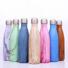 260ML 500ML Water Bottle Vacuum Insulated Flask Thermal Sport Chilly Hot Cold Cup Stainless Steel Tumbler Insulated Cup 2024 - buy cheap