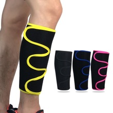 Calentadores elásticos para piernas, calentadores ajustables para gimnasio, carrera, baloncesto, fútbol, protección, 1 unidad 2024 - compra barato