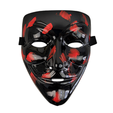 Novo preto v para vendetta máscara cosplay acessório anônimo filme cara fawkes halloween festa de máscaras tipo horror 2024 - compre barato