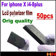 Película polarizadora antiestática de alta calidad para iPhone X, 8, 8P, 6, 6s, 7 PLUS, pieza de reparación de reacondicionamiento Lcd, 50 Uds. 2024 - compra barato