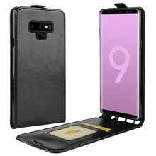 Funda de cuero Retro de lujo para Samsung Galaxy Note 9, Note 9, SM-N960, N9600, Funda de cuero con tapa 2024 - compra barato