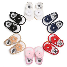 Summer 0-1 year old female baby rubber bottom non-slip baby toddler shoes 2024 - buy cheap
