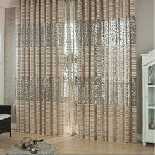 High quality modern luxury window curtains for living room sheer tulle for curtains one panel 200cm x100cm AA 2024 - buy cheap