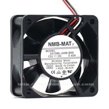 Nuevo NMB-MAT NMB 2410ML-04W-B69 6025 6CM 12V 0.40A 3 líneas de alto volumen de aire de ventilador de refrigeración 2024 - compra barato