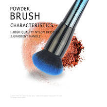 MAANGE Pro Makeup Round Angled Top Foundation Powder Contour Brush Blush Blusher Blending Brush Pen Cosmetic Beauty tool 2024 - buy cheap