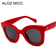 ALOZ MICC Fashion Big Frame Sunglasses Women Trendy Personality Cat eye Sunglasses Retro Hot Sunglasses UV400 Q160 2024 - buy cheap