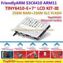 FriendlyARM ARM11 Доска Комплект-III Расширенная TINY6410 + 7 дюймов LCD + WI-FI + камера + miniPCIe 3 Г + TTL + USB-RS232, Linux Android 2024 - купить недорого