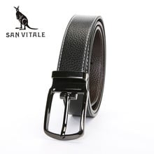 Belts Mens Belt Genuine Leather Top Quality Ceinture Classic Style Designer Cowskin Casual Clothing Accessories Apparel Waist 2024 - buy cheap