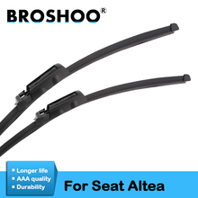BROSHOO Car Wiper Blades Rubber For Seat Altea 26"&26"R,2004 2005 2006 2007 2008 2009 2010 2011 2012 2013 2014 2015 Fit Claw Arm 2024 - buy cheap
