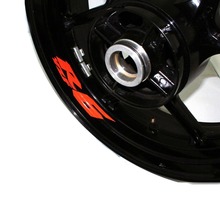 A set of 8pcs high quality Motorcycle Wheel Sticker Decal Reflective Rim Bike Motorcycle Suitable For yamaha YZF R6 YZFR6 2024 - buy cheap