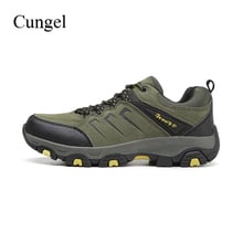 Cungel New Sneakers men Hiking shoes Outdoor Trekking Climbing shoes Mountain Anti-collision Non-slip Wear resistant Comfortable 2024 - buy cheap