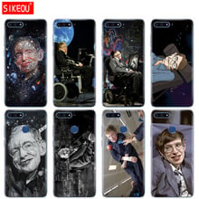 Funda de silicona para teléfono Huawei Honor 7A PRO 7C Y5 Y6 Y7 Y9 2017 2018 Prime Stephen William Hawking 2024 - compra barato