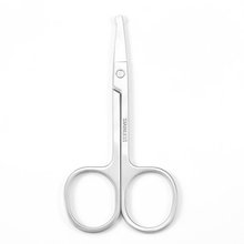 Stainless Steel Nose Hair Scissors Ear Facial Trimmers Cut Fashion Beauty Tool 2024 - buy cheap