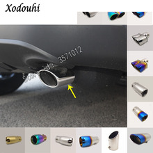 For Toyota Rav4 2019 2020 2021  Body Cover Muffler Exterior Back End Pipe Dedicate Exhaust Tip Tail Outlet Ornament Vent Part 2024 - compre barato