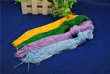 Kumihimo cords 1000pcs/lot (67cm/pcs) Multi 0.8mm macrame cord Beading Chinlon Nylon Cord Polyamide Yarn Knit Chain String DS704 2024 - buy cheap