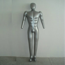 ¡Envío gratis! Maniquí inflable masculino de PVC, cuerpo completo con cabeza y brazos, modelo inflado de maniquí/accesorios de exhibición de ropa 2024 - compra barato