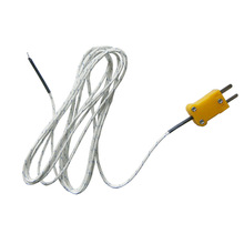 Conector de termopar amarillo miniatura fibra de vidrio tipo K 2024 - compra barato
