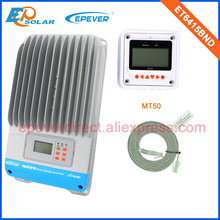 EPEVER-controlador Solar ET6415BND 60A, regulador de carga 48V 36V, 60 amperios, MPPT EPsolar con medidor remoto MT50 2024 - compra barato