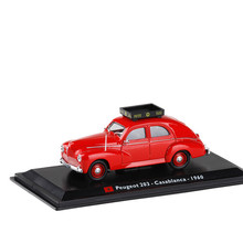 Exquisite original 1:43 Peugeot 203 taxi alloy model,simulation die-casting model,collection and gift decoration,free shipping 2024 - buy cheap