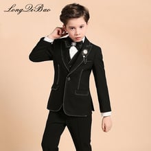 Traje para niños, trajes para niños, vestido de boda de graduación, traje para niños, chaqueta 2024 - compra barato