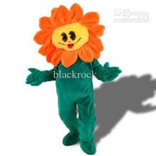 Hot selling Cute Adult cute Sunshine the Sunflower Mascot Adult Costume Fancy Dress Party Outfit 2024 - buy cheap
