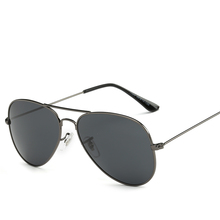 Óculos de sol polarizado clássico para homens, óculos de sol de metal de designer com prescrição uv400 3025 2024 - compre barato