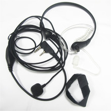 2Pin Mini PTT Headset  For Kenwood TK3207  Walkie Talkie WOUXUN  UV8D TYT 8000D  HYT Baofeng UV5R 888S UV82 Radio 2024 - buy cheap