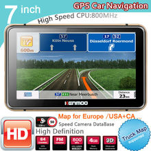 New 7 inch HD GPS Car Navigation 800M/FM/8GB/DDR3 2017 Maps For  Russia/Belarus  Europe/USA+Canada TRUCK Navi Camper Caravan 2024 - buy cheap