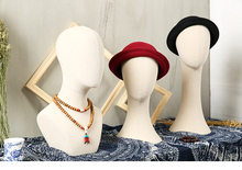 ¡Envío gratis! Cabeza de maniquí con cubierta de tela, nuevo estilo, para exhibición de sombreros, gran oferta 2024 - compra barato