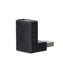 USB 3,0 адаптер «Папа-мама» расширение 90 градусов правый угол адаптер вилка с женскими конечными точками вверх JLRL88 2024 - купить недорого