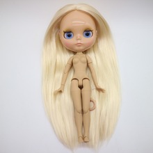 Joint body Nude blyth Doll blond hair tan skin Factory doll Suitable For DIY 20170808 PP 2024 - buy cheap