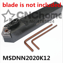 MSDNN2020K12 20*20*125mm Metal Lathe Cutting Tools,CNC Tool Cylindrical turning tool, External Turning Tool,Type MSDNN 2024 - buy cheap