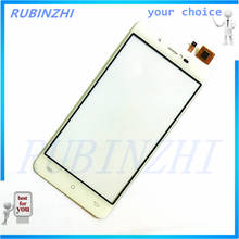 Сенсорный экран RUBINZHI для телефона Cubot R9, сенсорный экран, передняя стеклянная сенсорная панель, дигитайзер + лента 2024 - купить недорого