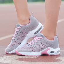 LUONTNOR Cushion Damping Women Running Shoes 2018 New Athletic Sneakers Super Breathable Female Walking Shoes Fitness Zapatillas 2024 - buy cheap