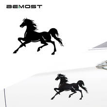 BEMOST High Quality Vinyl Cover The Scratch Decorative Decal Running Horse Car Sticker Auto Accessories Styling 5Pcs/lot 2024 - buy cheap