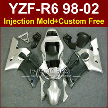 Kit de carenado de plástico ABS de alta calidad, para YAMAHA YZFR6, 1998, 1999, 2000, 2001, 2002, juego de carenados para carrocería YZF R6, 98-02, YZF1000 2024 - compra barato