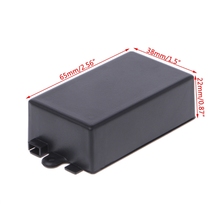 Waterproof Plastic Electronic Enclosure Project Box Black Instrument Case 65x38x22mm/82x52x35mm Connector O31 dropship 2024 - buy cheap