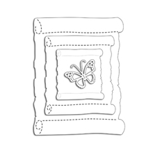 Металлический трафарет с изображением бабочки и объемной ноты для скрапбукинга, альбома с тиснением, ремесленный шаблон 2024 - купить недорого