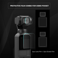 4 pc/lote tela filme câmera lente película protetora para dji osmo bolso cardan câmera e exibir acessórios 2024 - compre barato