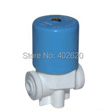 Free shipping Plastic water dispenser 2 way solenoid valve G1/4" 12V DC for RO machine, water purifier, water dispensers 2024 - buy cheap
