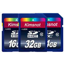 Kimsnot Class 10 32GB 16GB 8GB SDHC Card 64GB SDXC SD Card Memory Card High Speed C10 For DSLR Camera Wholesale 2024 - buy cheap